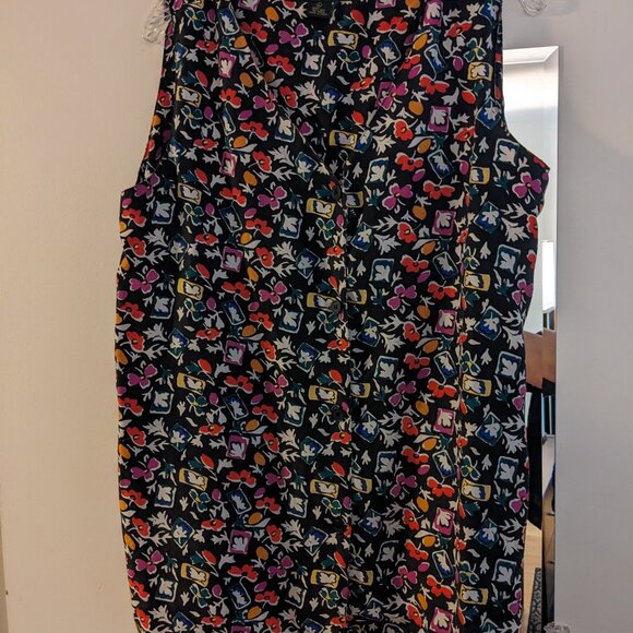 Vintage Diana D'Or 100% silk sleeveless top - Picture 8 of 10